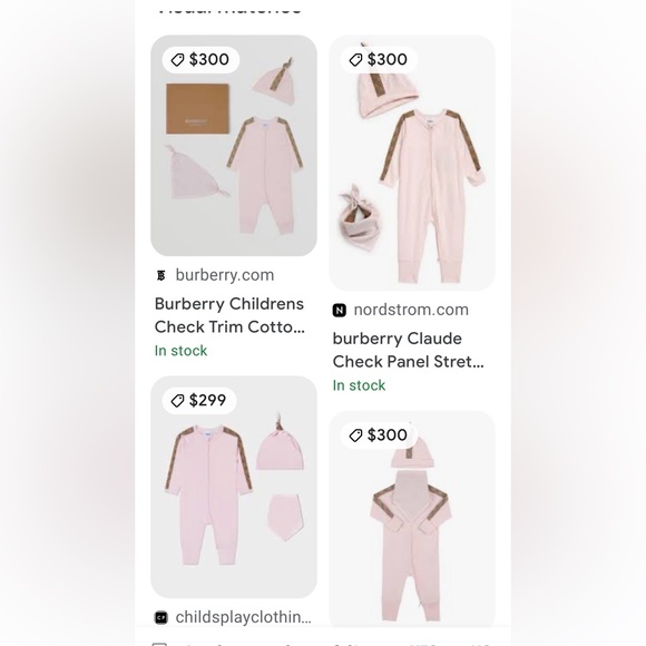 BURBERRY ROMPER - Picture 3 of 6